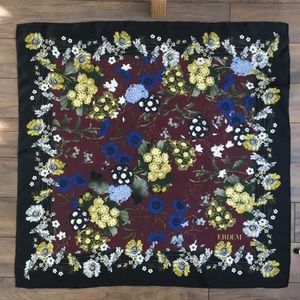 ERDEM floral silk scarf